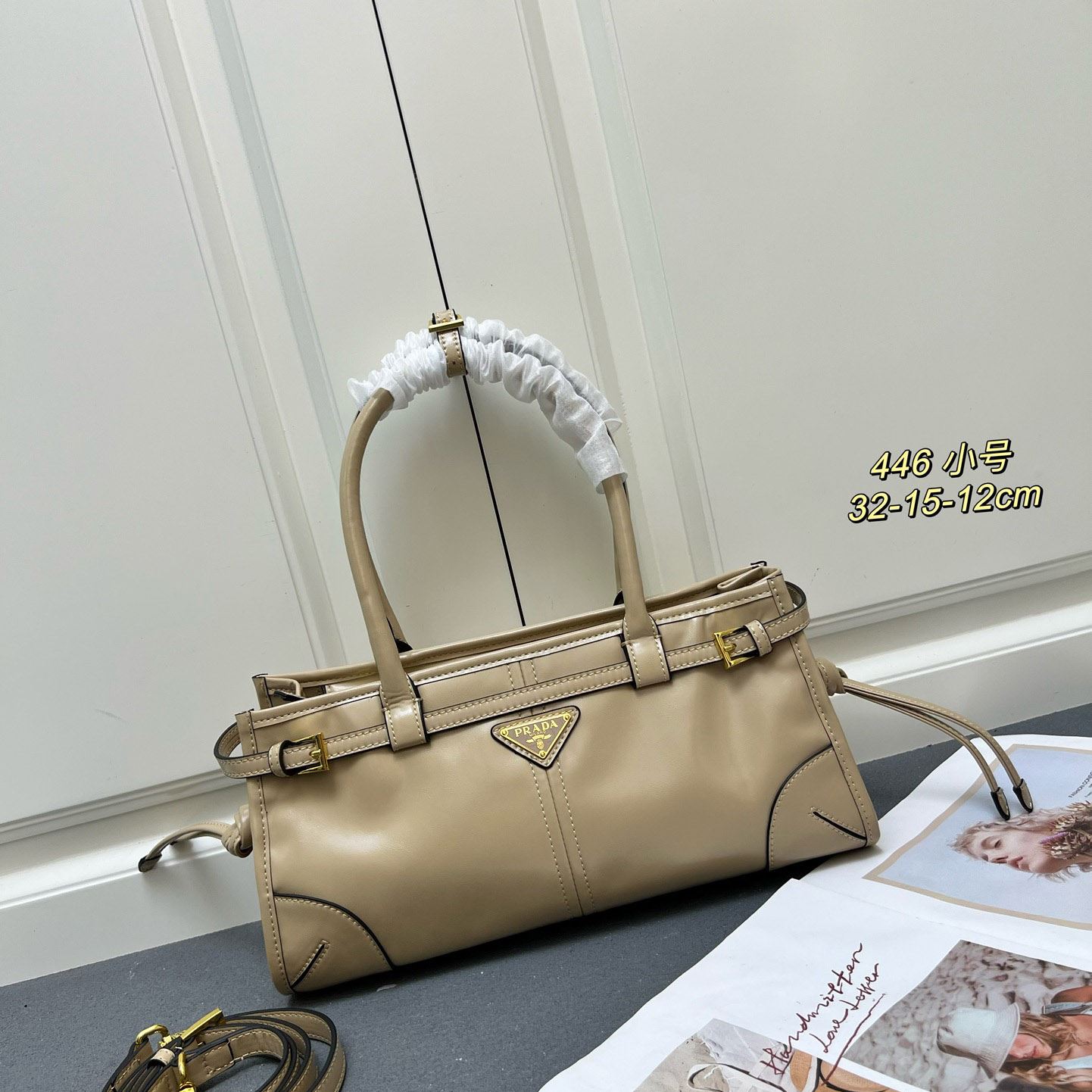 Pra*a top handle bags